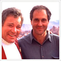Rick Berman and William Shatner