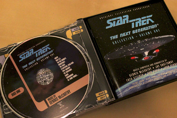 Star Trek: The Next Generation Music Collection interior