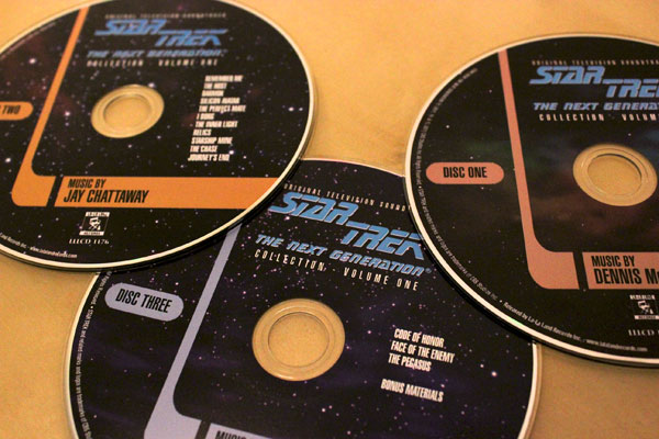 Star Trek: The Next Generation Music Collection CDs