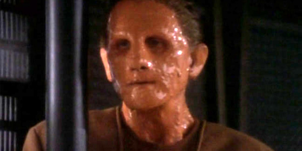 Odo unable to hold his shape