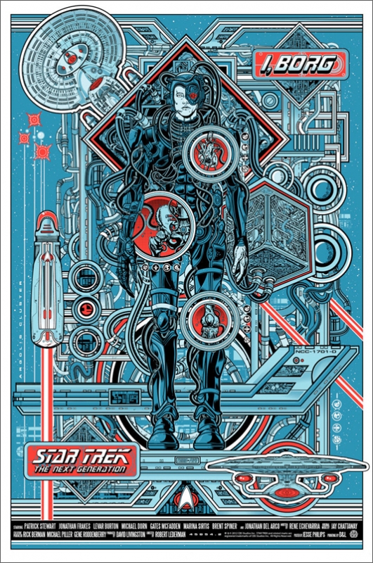 I, Borg Poster