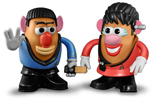 Spock & Uhura Potato Heads