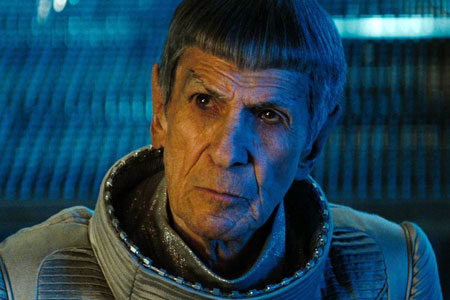 Leonard Nimoy as Spock in Star Trek (2009)