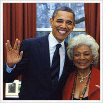President Obama Flashes the Vulcan Salute