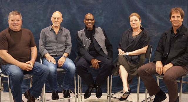 All Five Star Trek Captains Come Together at Philly Comic Con