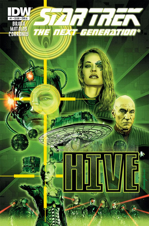 Star Trek: The Next Generation: Hive #1 cover