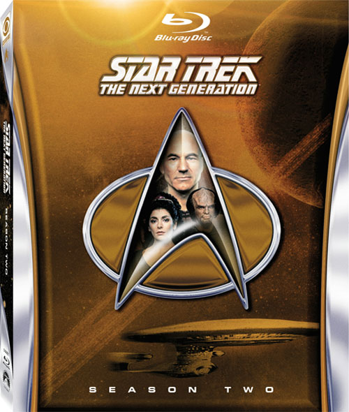 Star Trek: TNG Blu-ray, Season 2 cover art