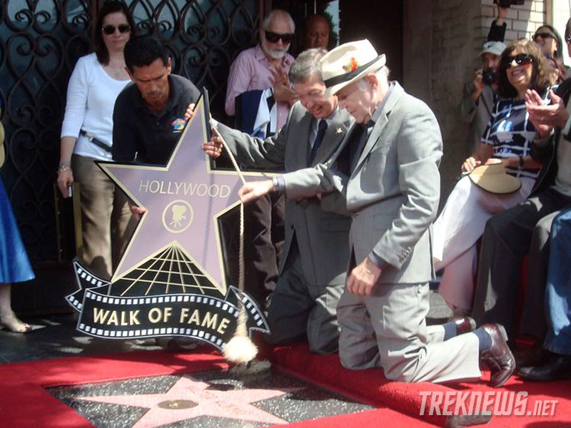 Walter Koenig Receives His Star on the Hollywood Walk of Fame