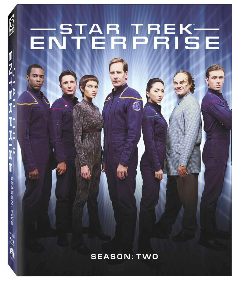 Star Trek: Enterprise Season 2 on Blu-ray cover art