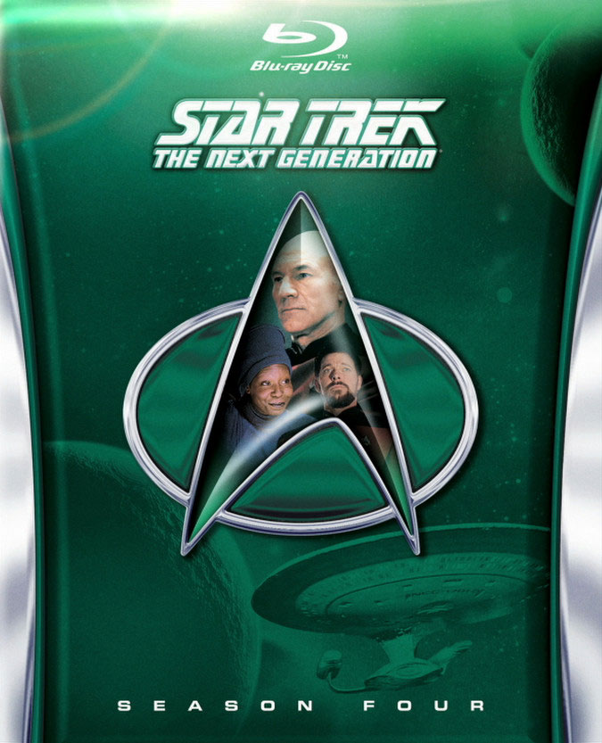 Star Trek: The Next Generation, Season 4 cover art