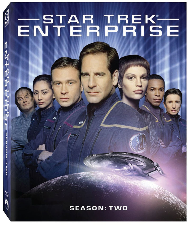 Star Trek: Enterprise — Season 2 on Blu-ray cover art
