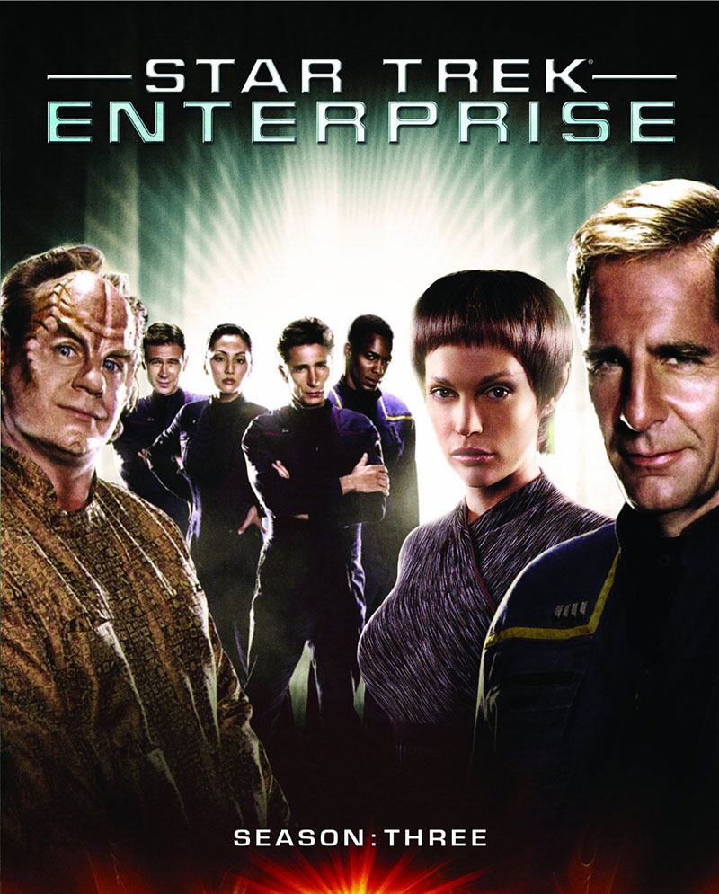 Star Trek: Enterprise Season 3 Blu-ray cover art