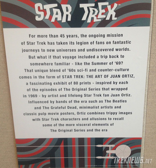 Juan Ortiz Star Trek Art Exhibit