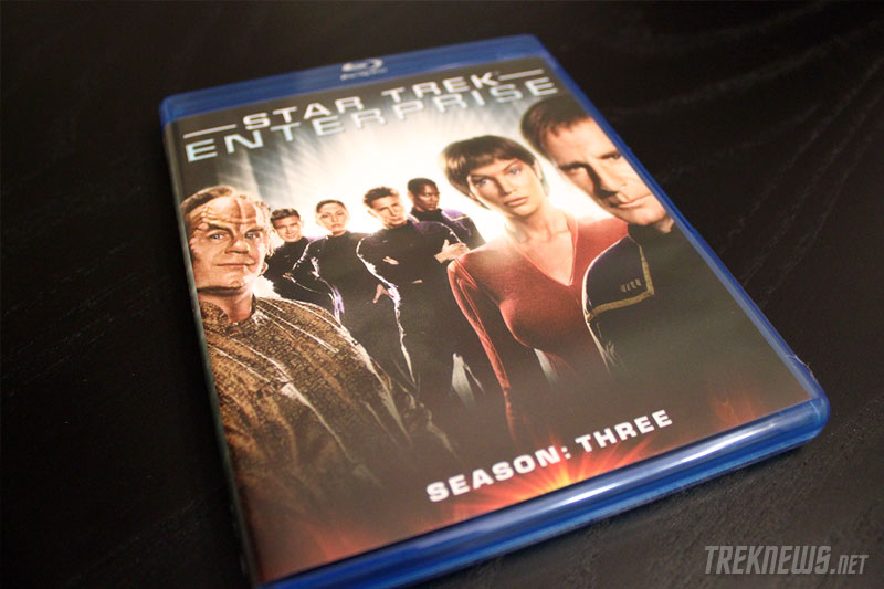Star Trek: Enterprise – Season 3 on Blu-ray packaging