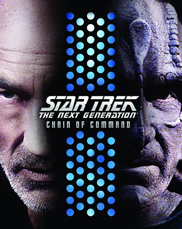 Star Trek: TNG “Chain of Command” Blu-ray cover art