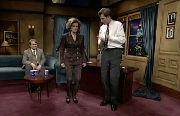 Kate Mulgrew on ‘Late Night With Conan O’Brien’ in the 90s