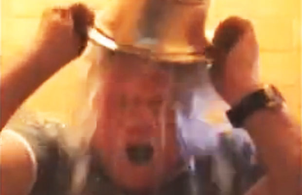 WATCH: William Shatner Accepts "Ice-Bucket Challenge"