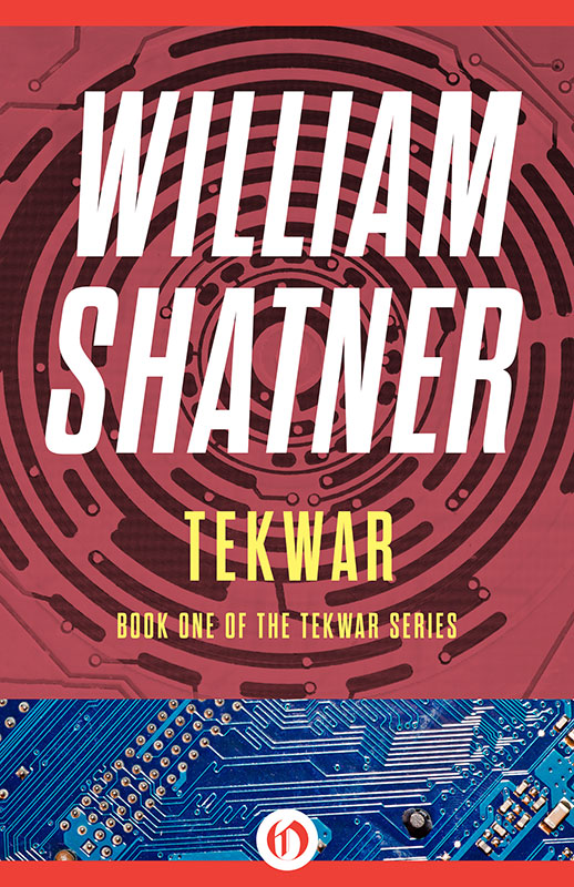 Cover art for William Shatner’s ‘TekWar’