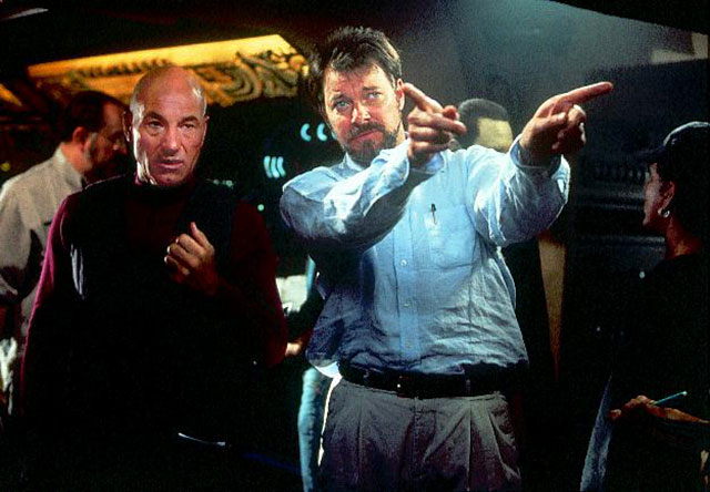 Frakes pulls double-duty on the set of ‘Star Trek: First Contact’