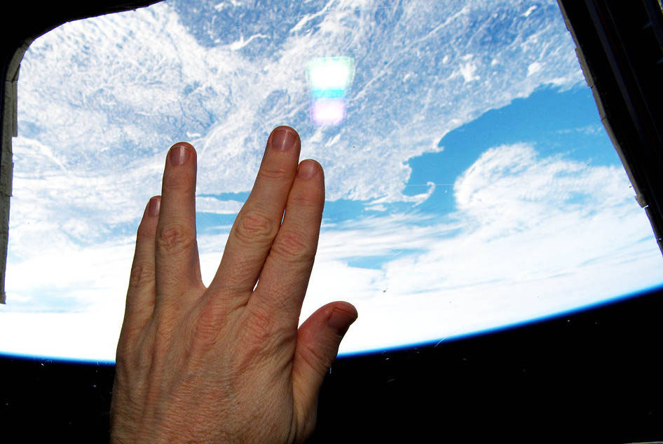 ISS Astronaut Pays Tribute To Leonard Nimoy