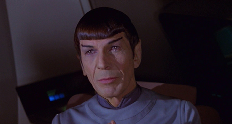 Spock crying for V’ge