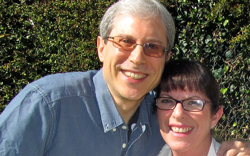 David Knight and Julie Nimoy (Photo provided by Julie Nimoy and David Knight)