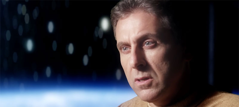 Peters as Captain Garth in “Prelude to Axanar”