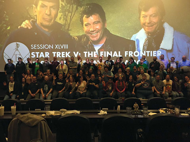 Star Trek V screening at the Alamo Drafthouse
