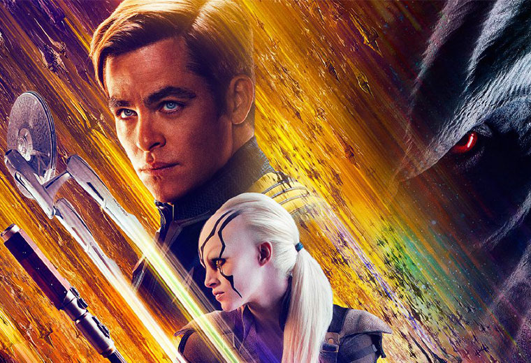 Kirk Spock Pike FREE P+P Star Trek BEYOND Poster 2016 Movie CHOOSE YOUR SIZE