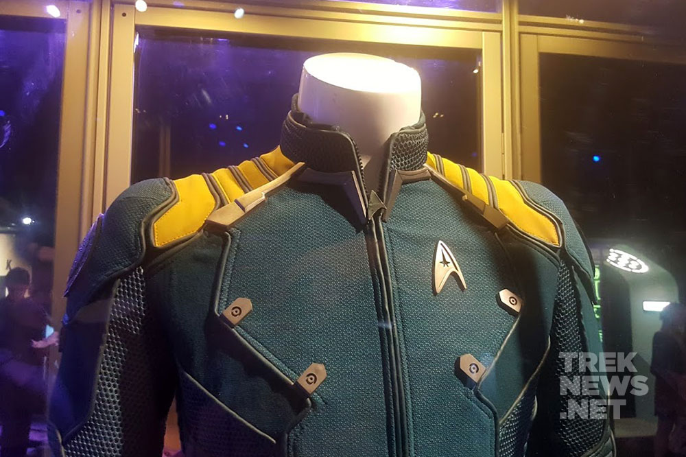 Kirk’s Away Mission uniform on display