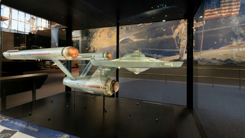 Enterprise model at the Smithsonian Air & Space Museum