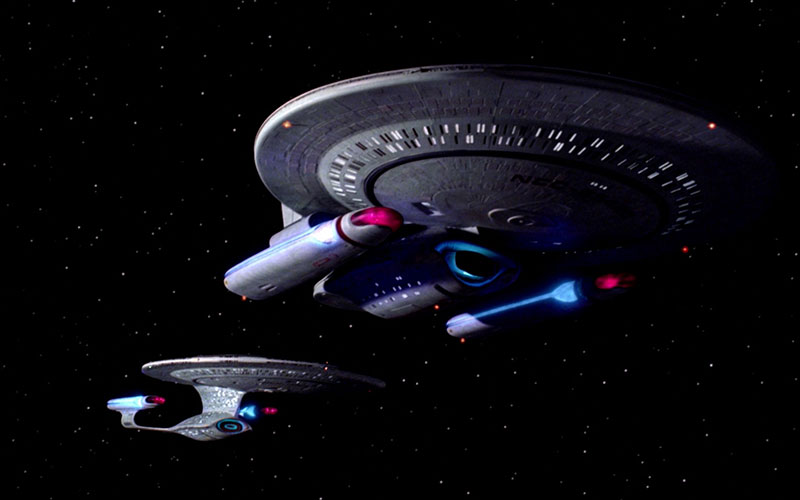 Star Trek: The Next Generation “The Wounded” (photo: CBS Home Entertainment)