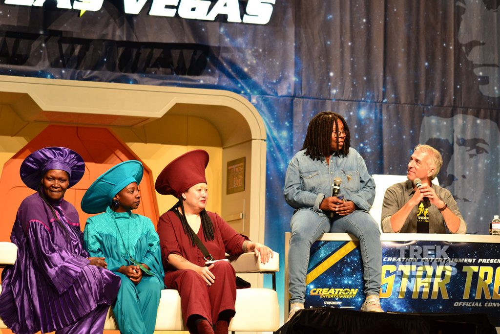 Whoopi Goldberg at the Las Vegas Star Trek Convention