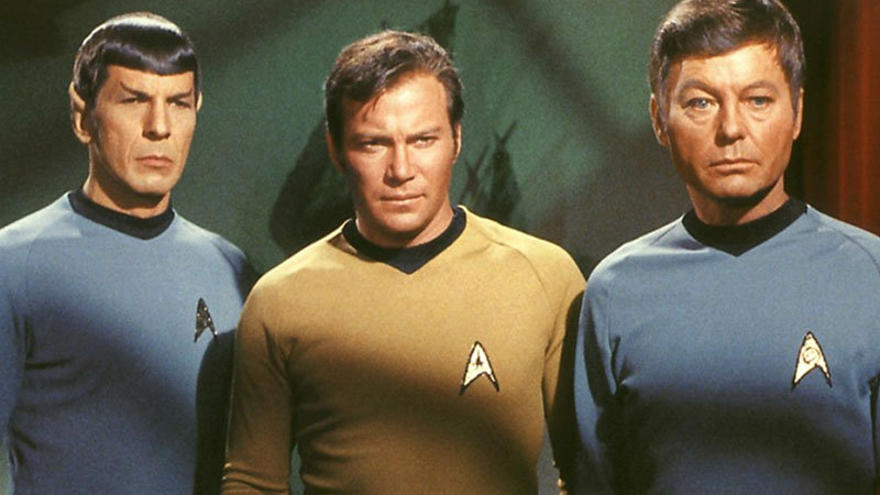 Spock, Kirk and McCoy
