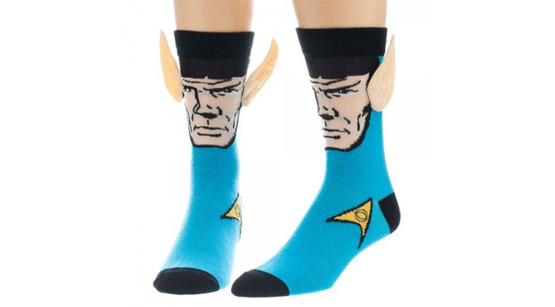Star Trek Spock with Ears Crew Socks