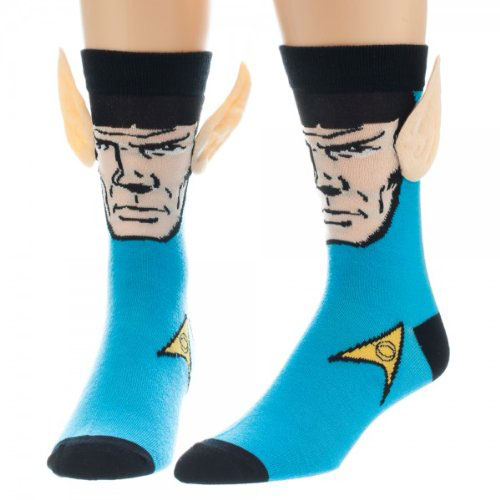 Star Trek Spock with Ears Crew Socks