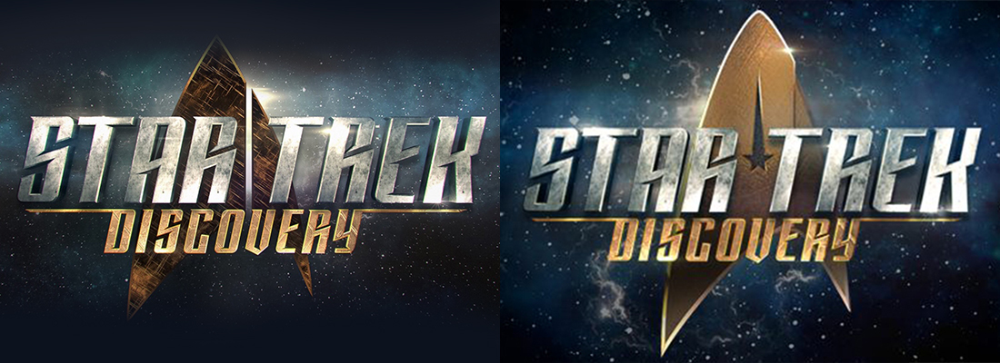 Comparison: Old vs. New Star Trek: Discovery Logo