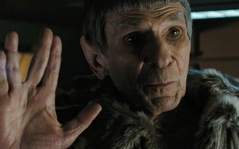 Nimoy as Spock Prime in Star Trek (2009)