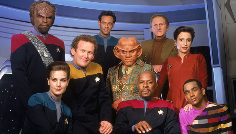 The cast of Star Trek: Deep Space Nine