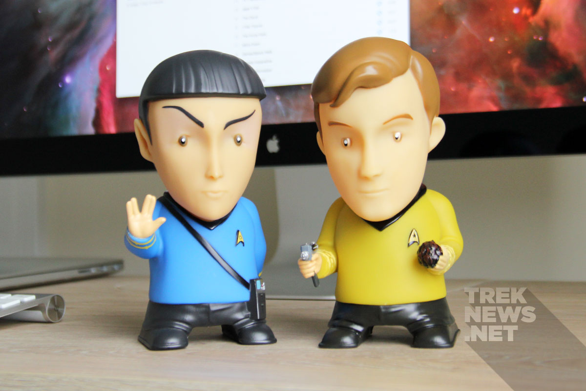 Spock and Kirk Bluetooth speakers from FameTek