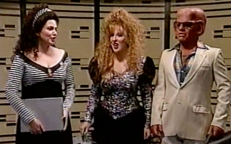 Saturday Night Live’s Star Trek: The Next Generation/Love Boat skit from 1994