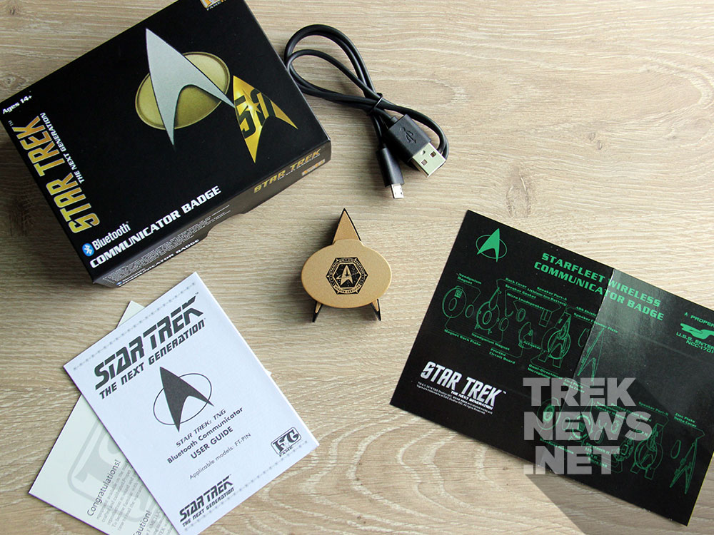 Star Trek: The Next generation Bluetooth Combadge