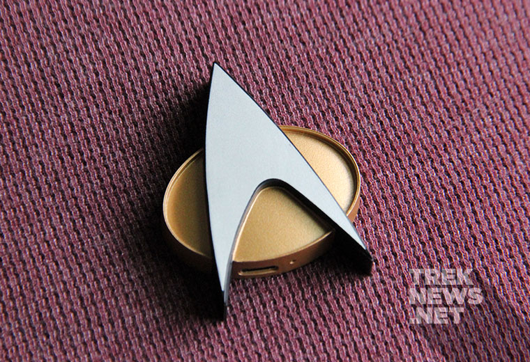 Star Trek Next Generation Movie Uniform Communicator Pin Combadge Com Badge x2 