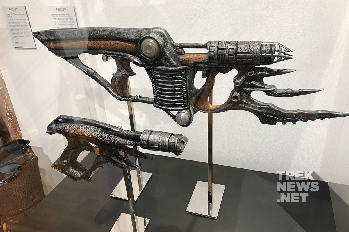 Klingon Disruptor and Disruptor Rifle