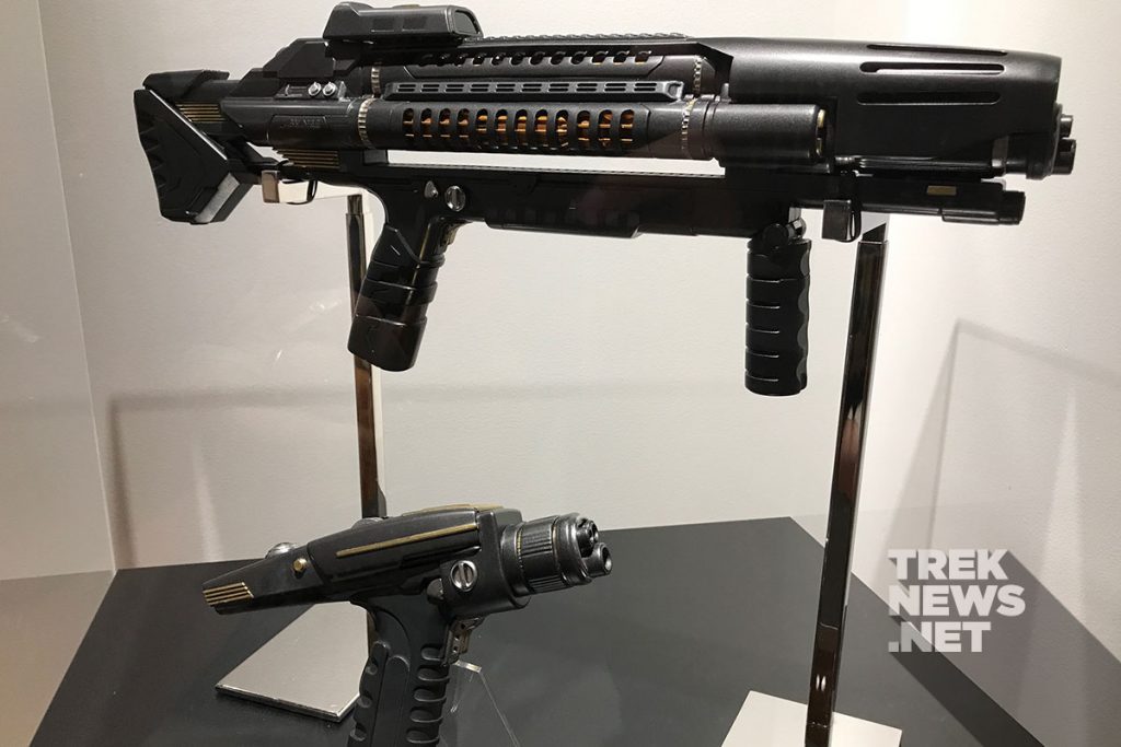 Phaser Rifle and phaser pistol