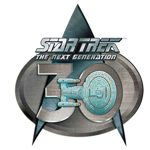 Star Trek: The Next Generation 30th anniversary logo
