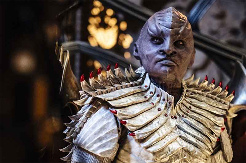 Michelle Chieffo as L’Rell in Star Trek: Discovery