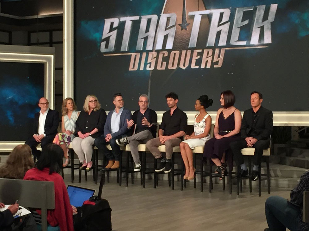 Star Trek: Discovery cast and crew during TCA 2017