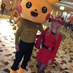 Starfleet Pikachu and Ash