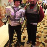 Romulan and Ferengi Starfleet Officer